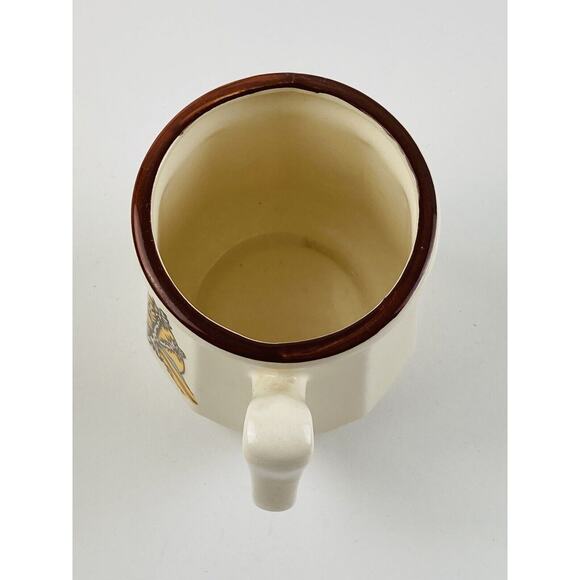 Vintage Coffee Mug by Western Supply 1992 Sunset Orange Desert Laughlin Nevada - Picture 5 of 7